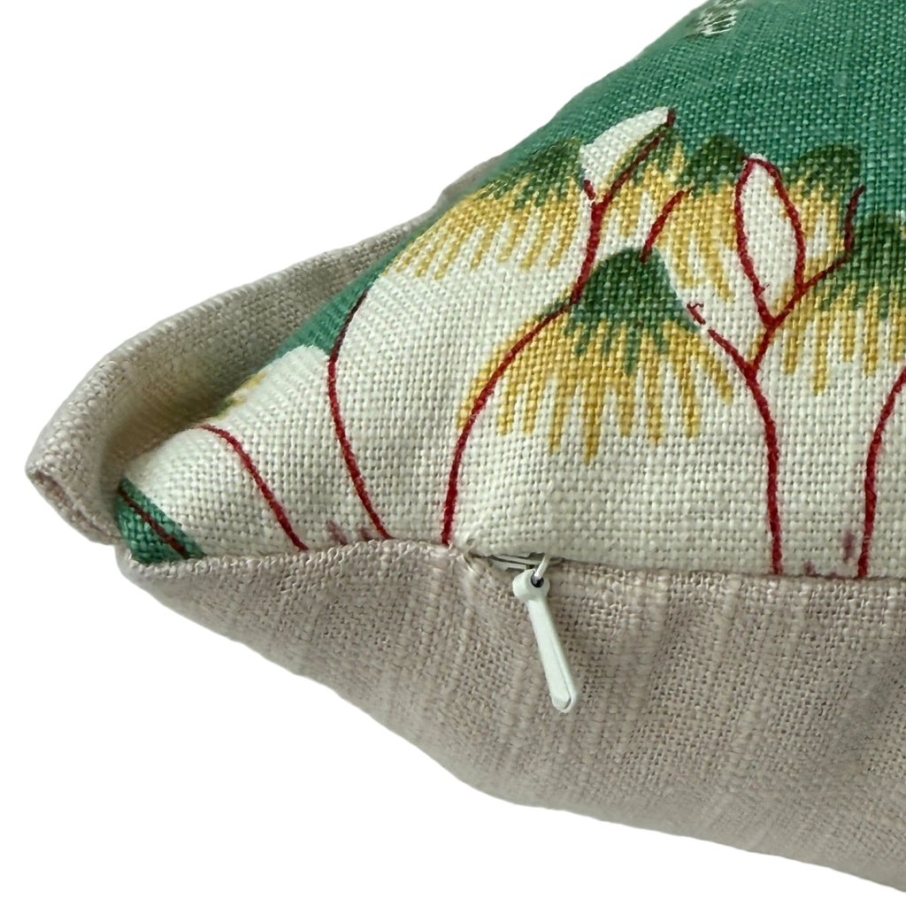 Lotus Garden Pillow 20″ × 22″