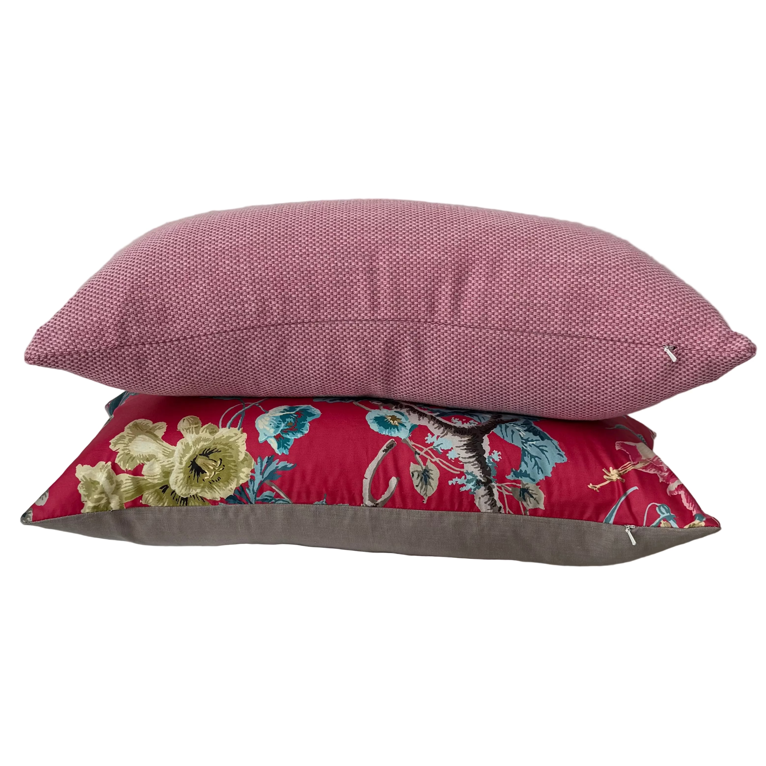 Shima Light Pink Lumbar Pillow 12″ × 24″