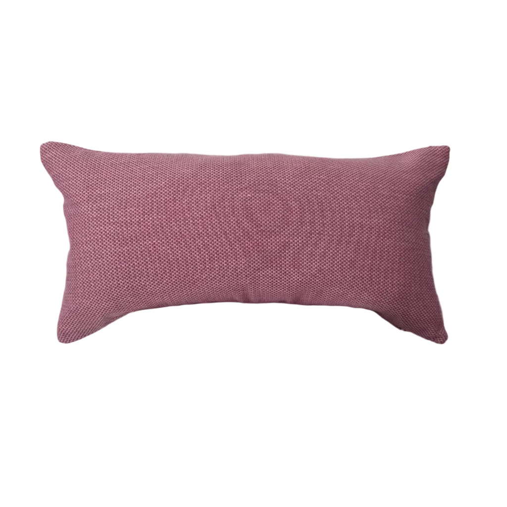 Shima Light Pink Lumbar Pillow 12″ × 24″