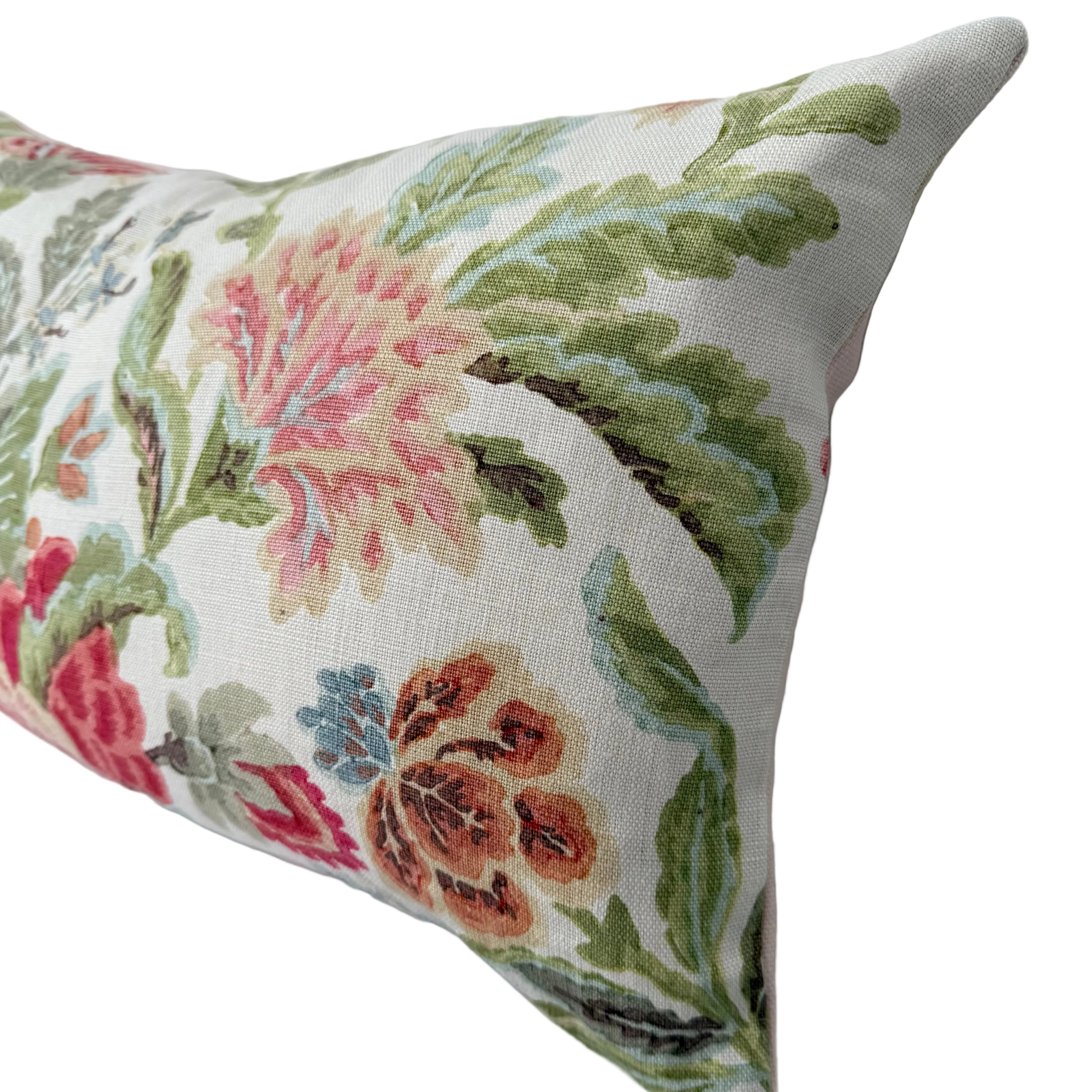Bradstock Rose Lumbar Pillow 14″ × 22″