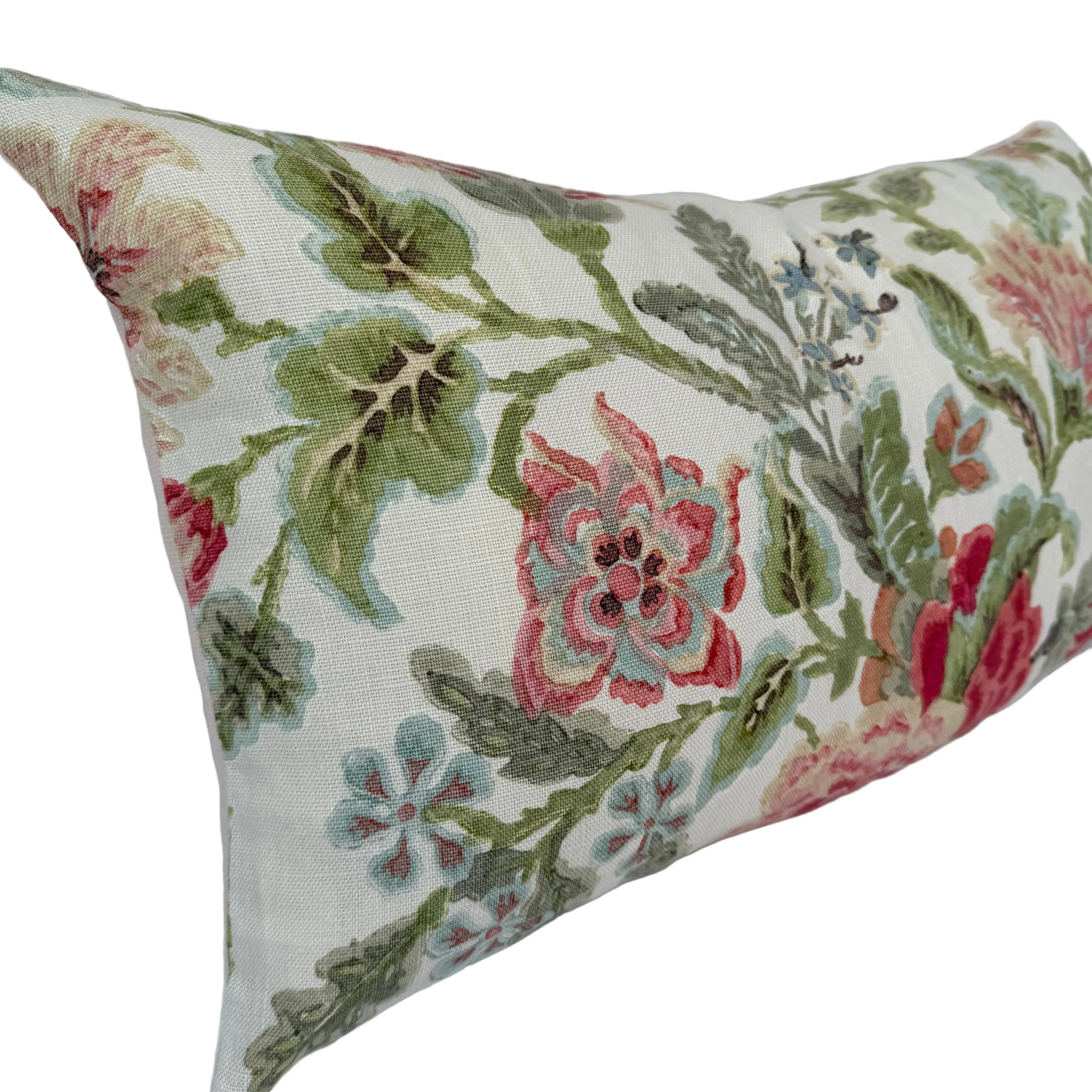 Bradstock Rose Lumbar Pillow 14″ × 22″