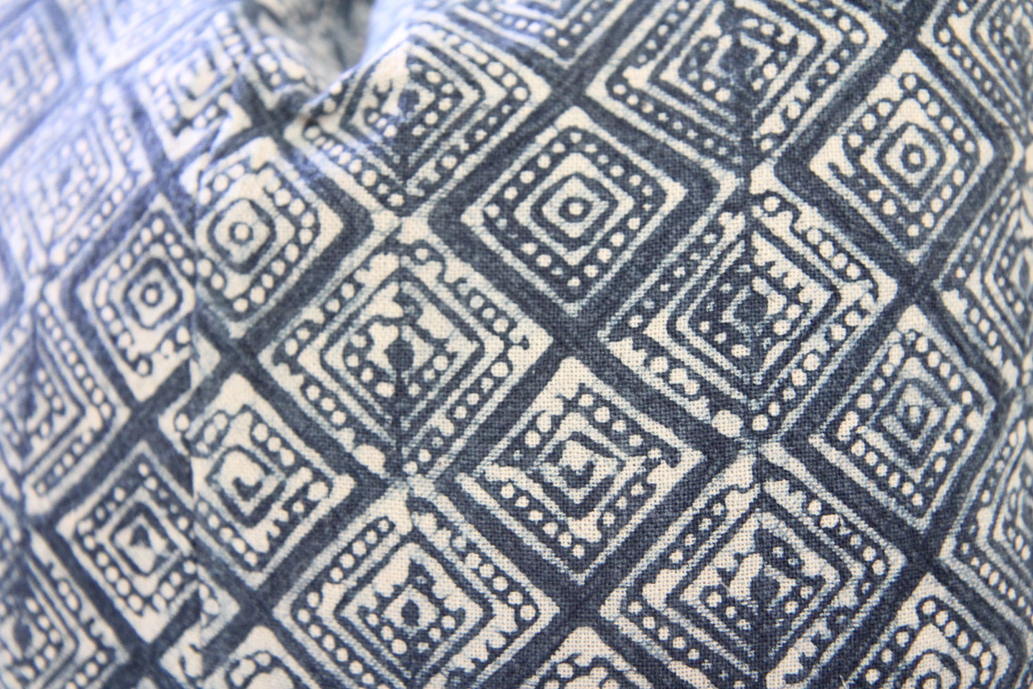 Hmong Indigo Pillow — Pair 16" × 16"