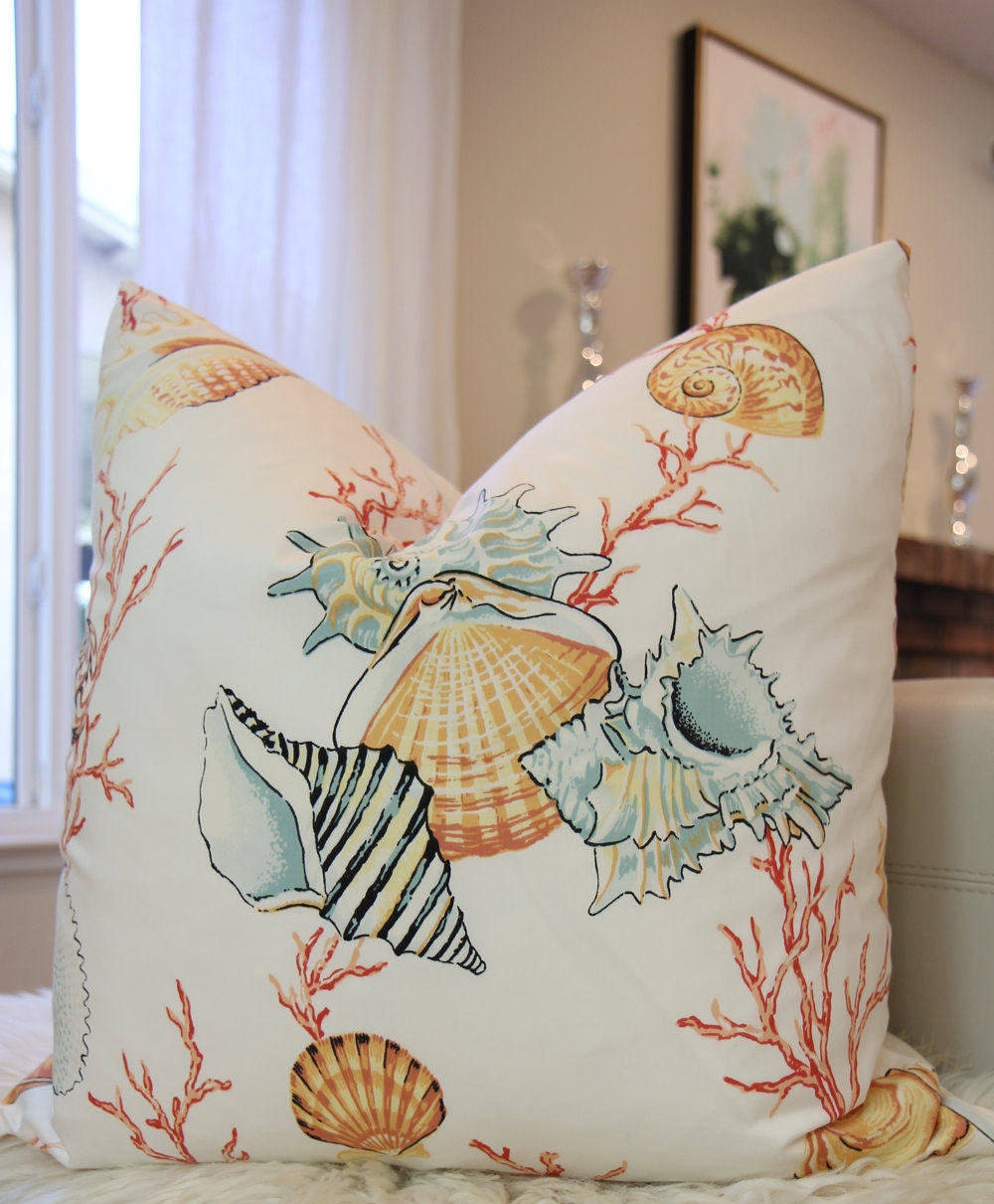 Napali Coastal Print Pillow 24″ × 24″