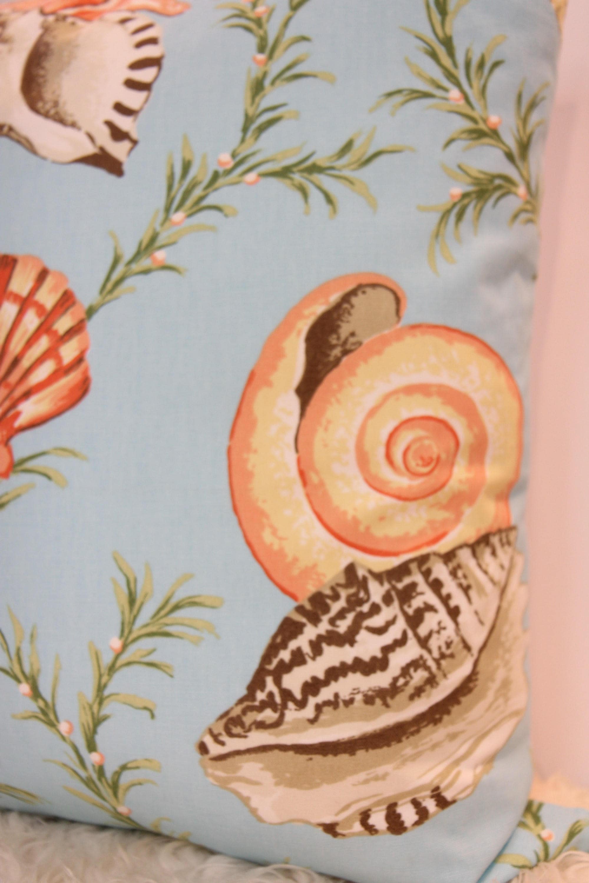 Laguna Coastal Print Pillow 22" × 22"