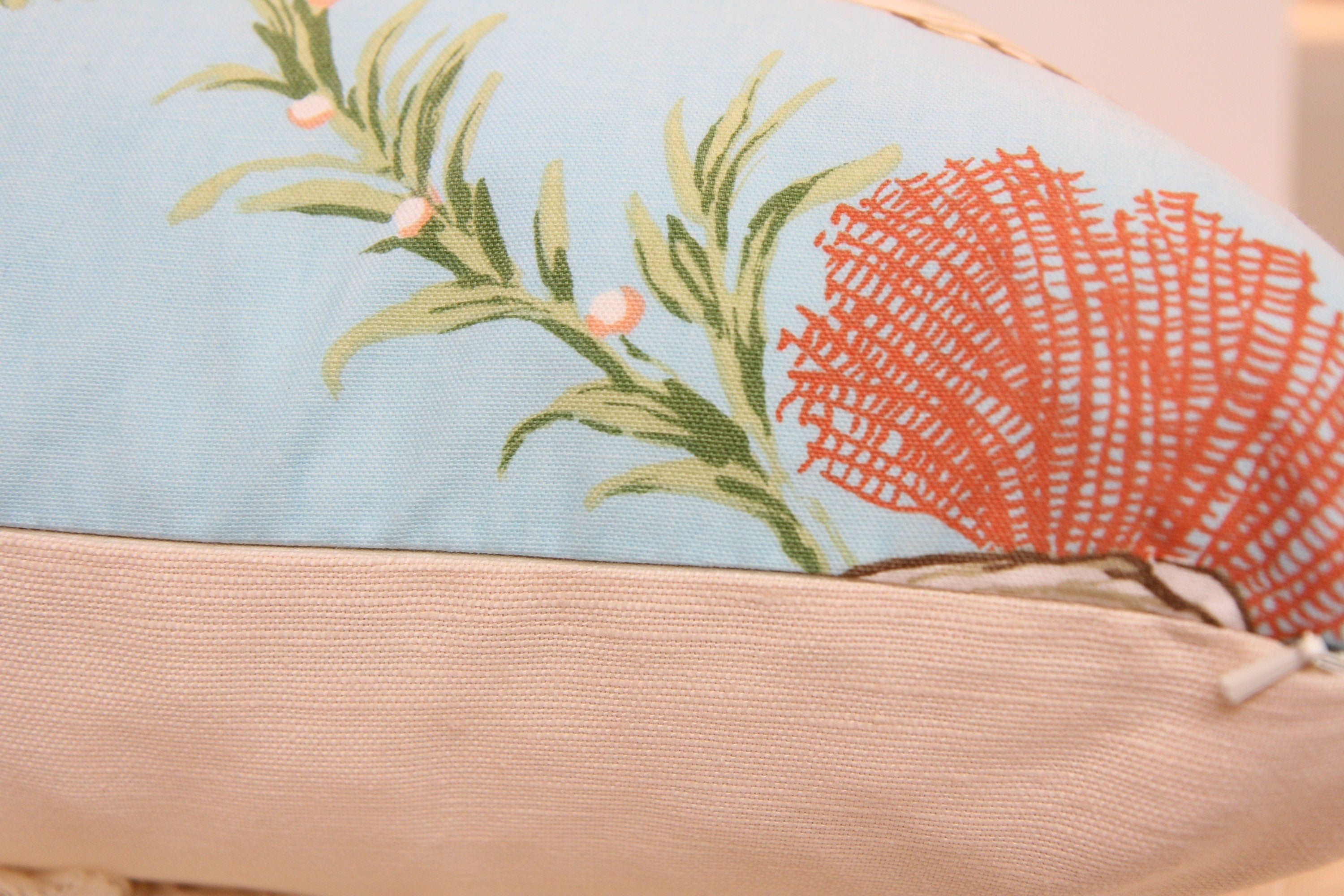 Laguna Coastal Print Pillow 22" × 22"